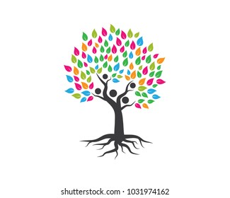 Family Tree Logo Template