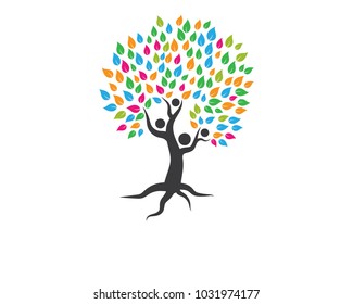 family tree logo template