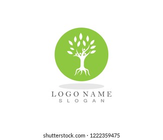 Family Tree Logo Template Vector Stock Vector (Royalty Free) 1222359475 ...