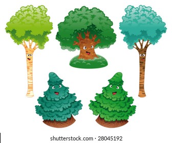 Family of trees