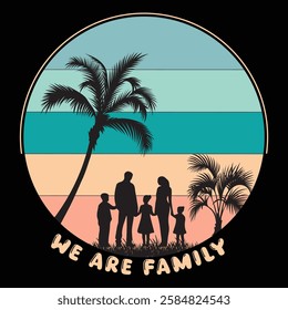 Family t-shirt design. best for print and best gift for mom and dad lovers.