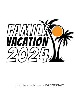  Family Vacation 2023 T-Shirt Design.