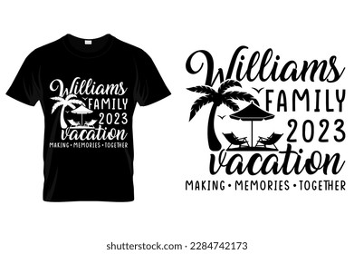 Diseño de camisetas personalizadas de vacaciones familiares camisetas de vacaciones familiares vectores de camisas de vacaciones familiares