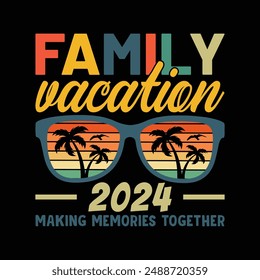 Familienurlaub und Familienausflug T-Shirt 