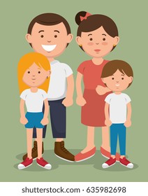 Family vector design.