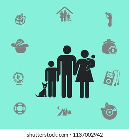 family vector icon