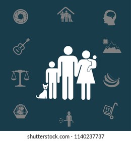 family vector icon