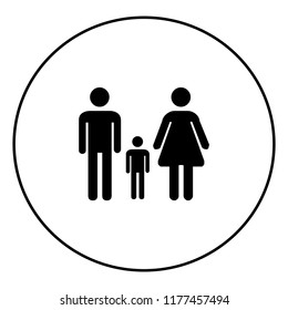 family vector icon