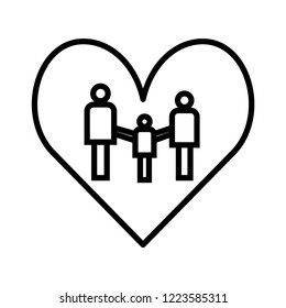 Family vector icon