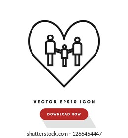 Family vector icon