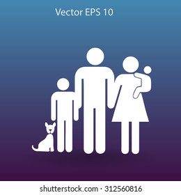 family vector icon