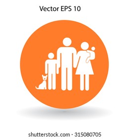 family vector icon