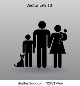 family vector icon