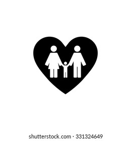 Family - vector icon