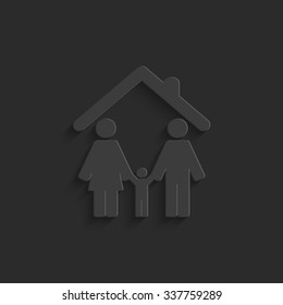family - vector icon