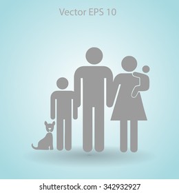 family vector icon