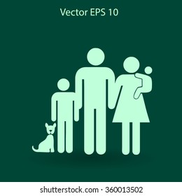 family vector icon