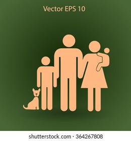 family vector icon