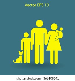 family vector icon