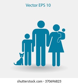 family vector icon