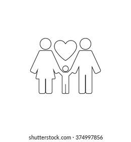 Family  - vector icon