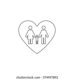 Family  - vector icon