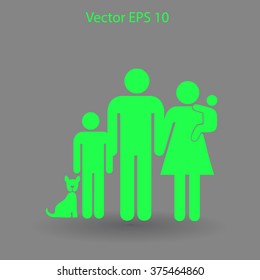 family vector icon