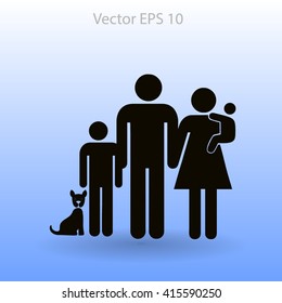 family vector icon