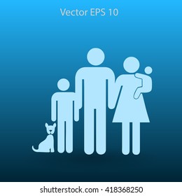 family vector icon