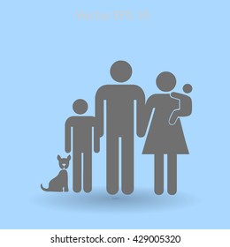 family vector icon