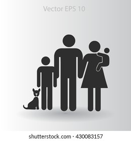 family vector icon