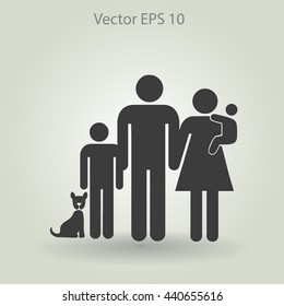 family vector icon