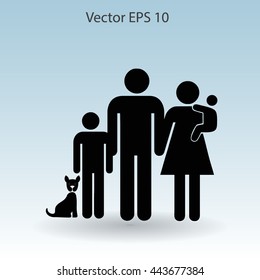 family vector icon