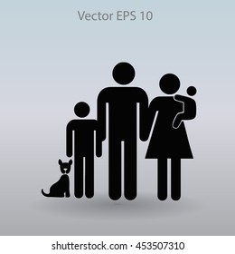 family vector icon