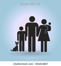 family vector icon