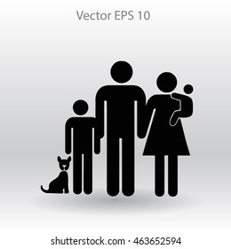 family vector icon