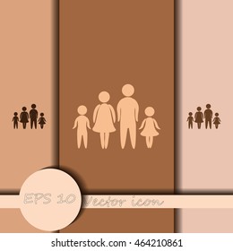 Family vector icon