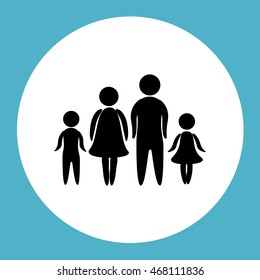 Family vector icon