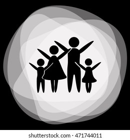 Family vector icon