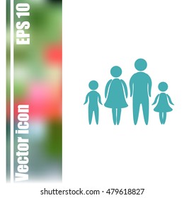 Family vector icon