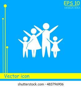 Family vector icon