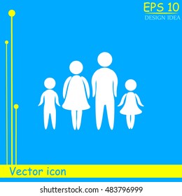 Family vector icon