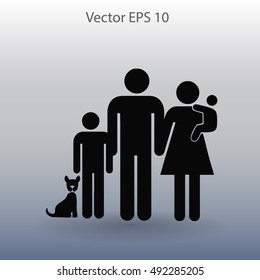family vector icon