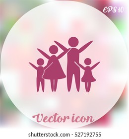 Family vector icon