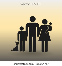 family vector icon