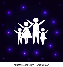 Family vector icon