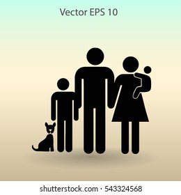 family vector icon