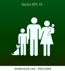family vector icon