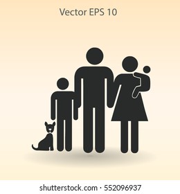 family vector icon