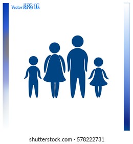 Family vector icon